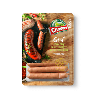 BBQ Frankfurters with Reduced Salt Content